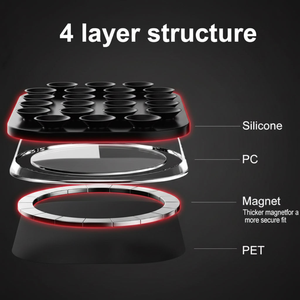 Gripix Magnetic Suction Cup